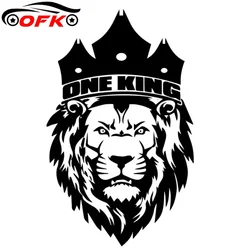Lion Car Stickers Window Decal PVC Art Pattern Body Waterproof 15cm*15cm