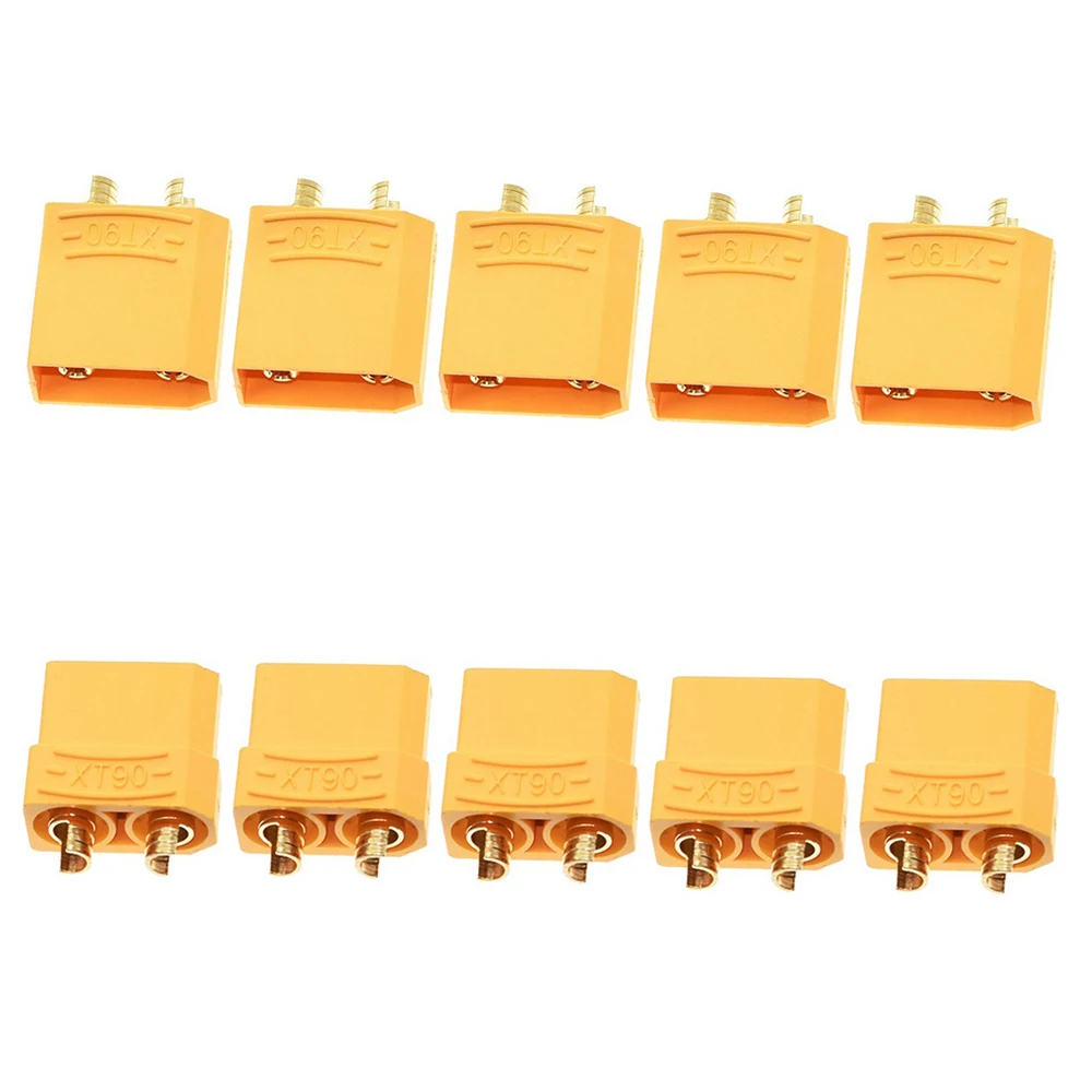 

10pcs XT90 Battery Connector Banana Connector Adapter For RC Quadcopter Lipo Battery