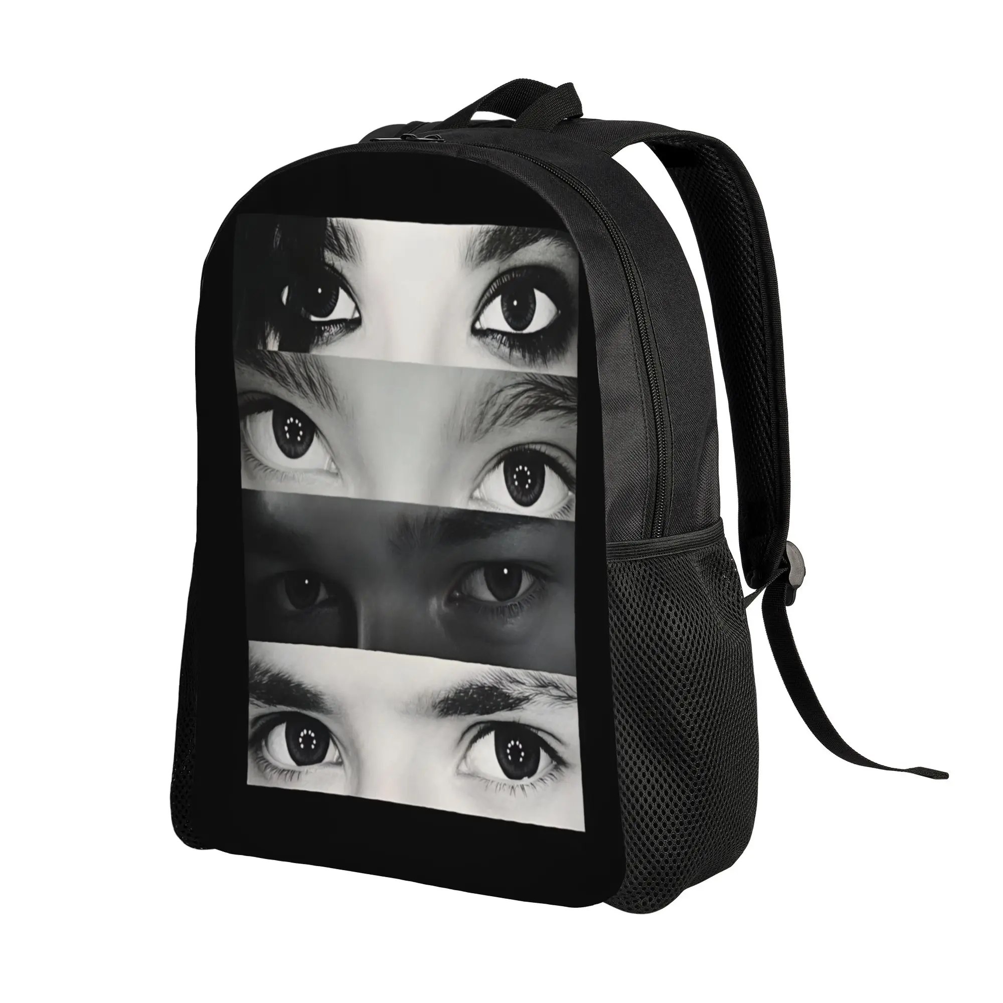 Tokio Hotel Bill Tom Kaulitz  Backpack  Boy Polyester Camping Backpacks Lightweight Cool School Bags Rucksack
