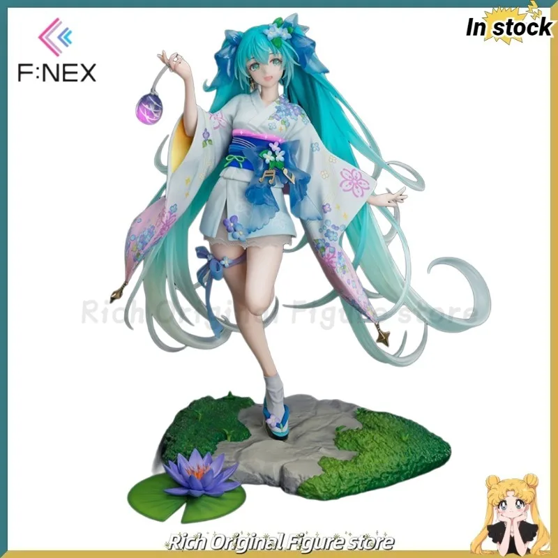 

【В наличии】Оригинальный F:NEX POPPRO Hatsune Miku 25 см, масштаб 1/7, аниме-фигурка, модель игрушки