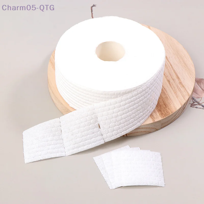 NEW 1000Pcs/Roll Thin Nail Remover Cotton Disposable Lint-Free Soak Wipe Cotton Gel Polish Remove Nail Art Cleaning Pad