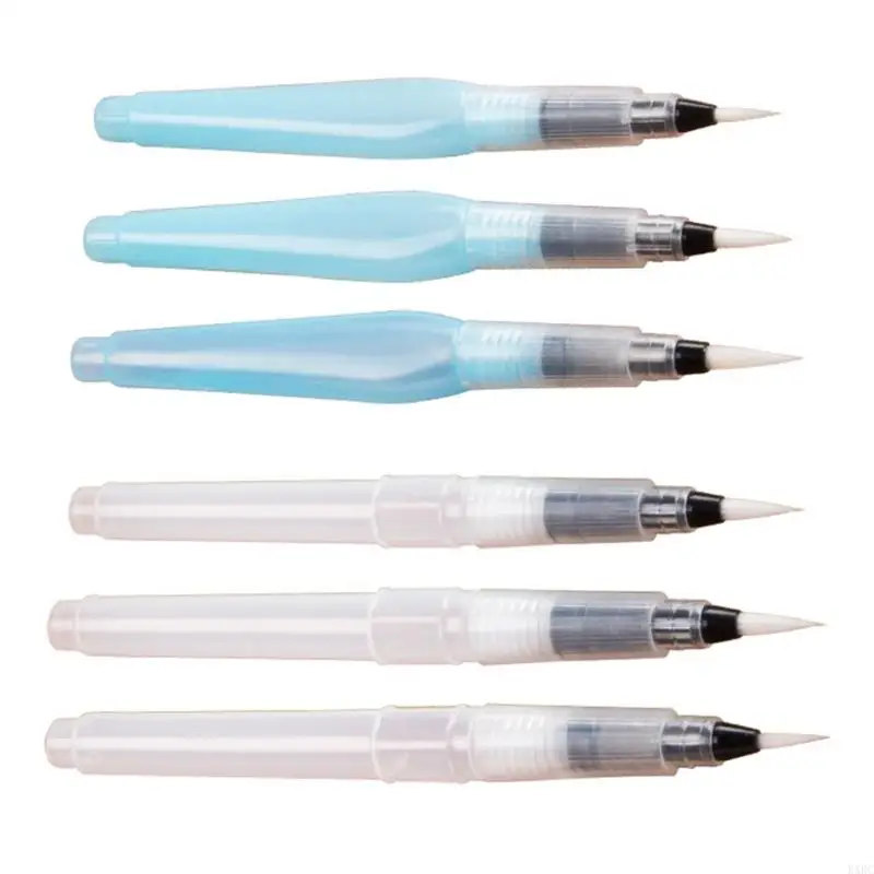 Cepillo pintura kxrc, color acuarela acuarela marcador cepillo recargable acuarela