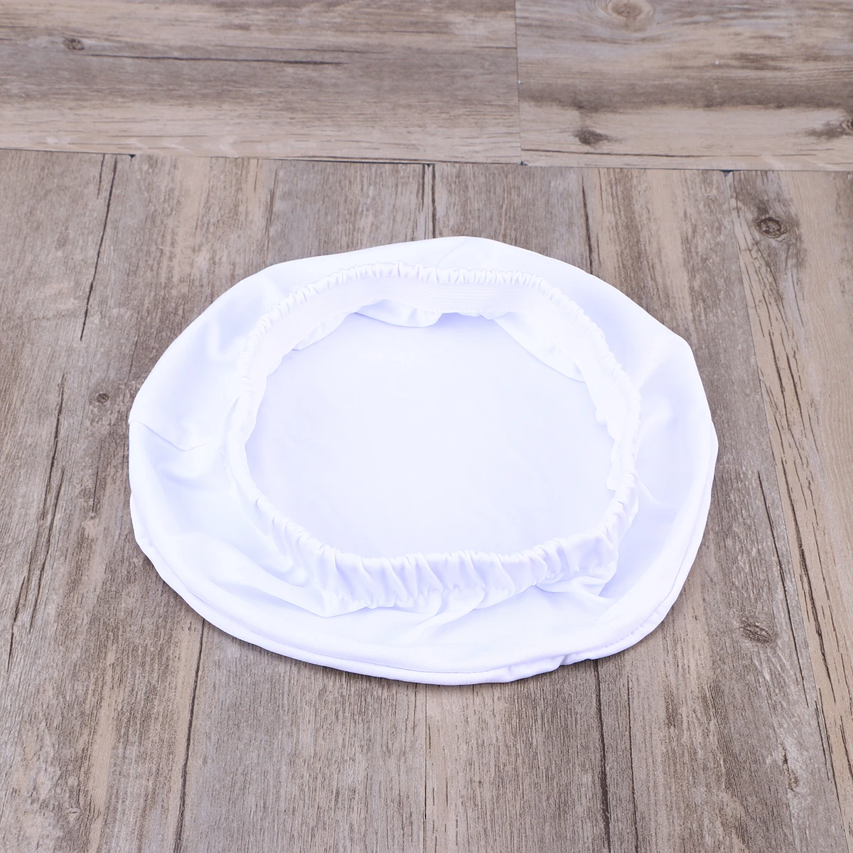 

Elastic Bar Stool Cover Round Seat Cover Anti Waterproof Chair Protector Stretch Chaircover For Bar Cushion White