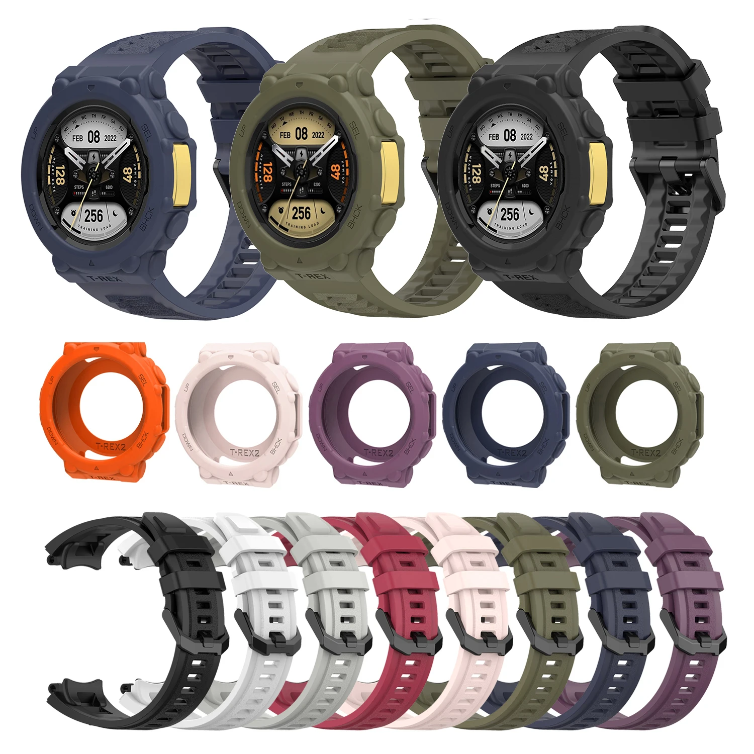 Pulseira e capa de silicone pa - Smartwatch Watches Amazfit avaliação e preço