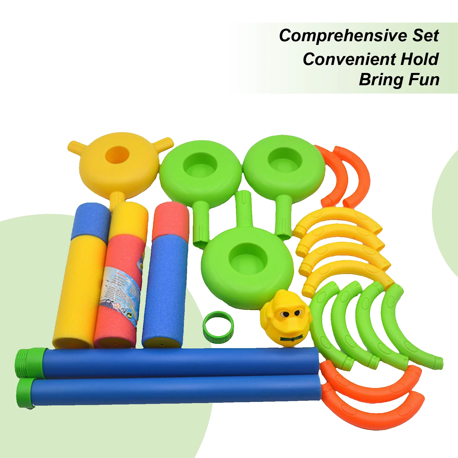 

Squirt Toy Water Sprayer Backyard Activities With Throw Ring Outdoor Games For Garden Lawn Beach Party Kids Girls Boys Swimming