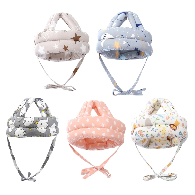 

Детская шапка для обучения ходьбе, детская шапка для малышей, шапка против столкновений на 12–36 месяцев QX2D