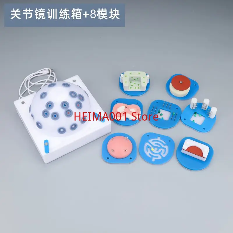 Endoskill Arthroscopic Surgery Simulation Training Kit Exercise Set 30 Degree Adjustable Focus Mirror with Display