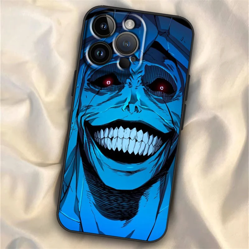 Solo Leveling Hot Comic For Apple iPhone 15 14 13 12 11 XS XR X 8 7 Pro Max Plus Mini Shockproof Soft Black Phone Case