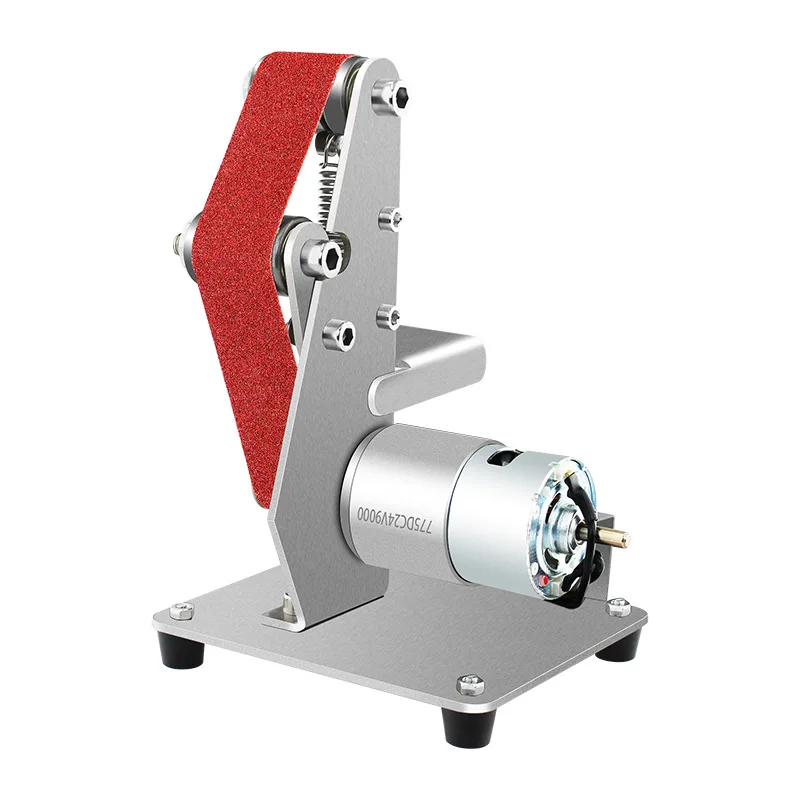 Miniatuur Mini Elektrische Bandschuurmachine Diy Polijstmachine