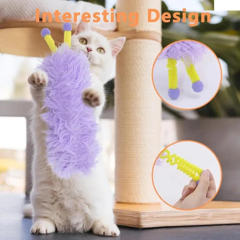Catnip Plush Cat Pillow Toy 3