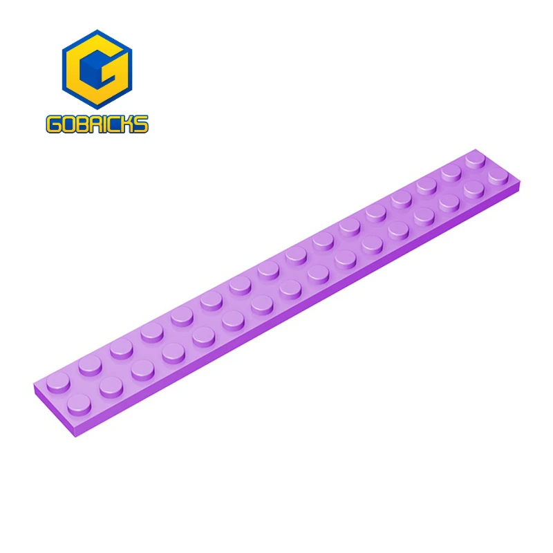 

Gobricks GDS-517 1-10 PCS Board 2X16 Foundation Board Bricks Compatible With Children's DIY Educational Building Blocks