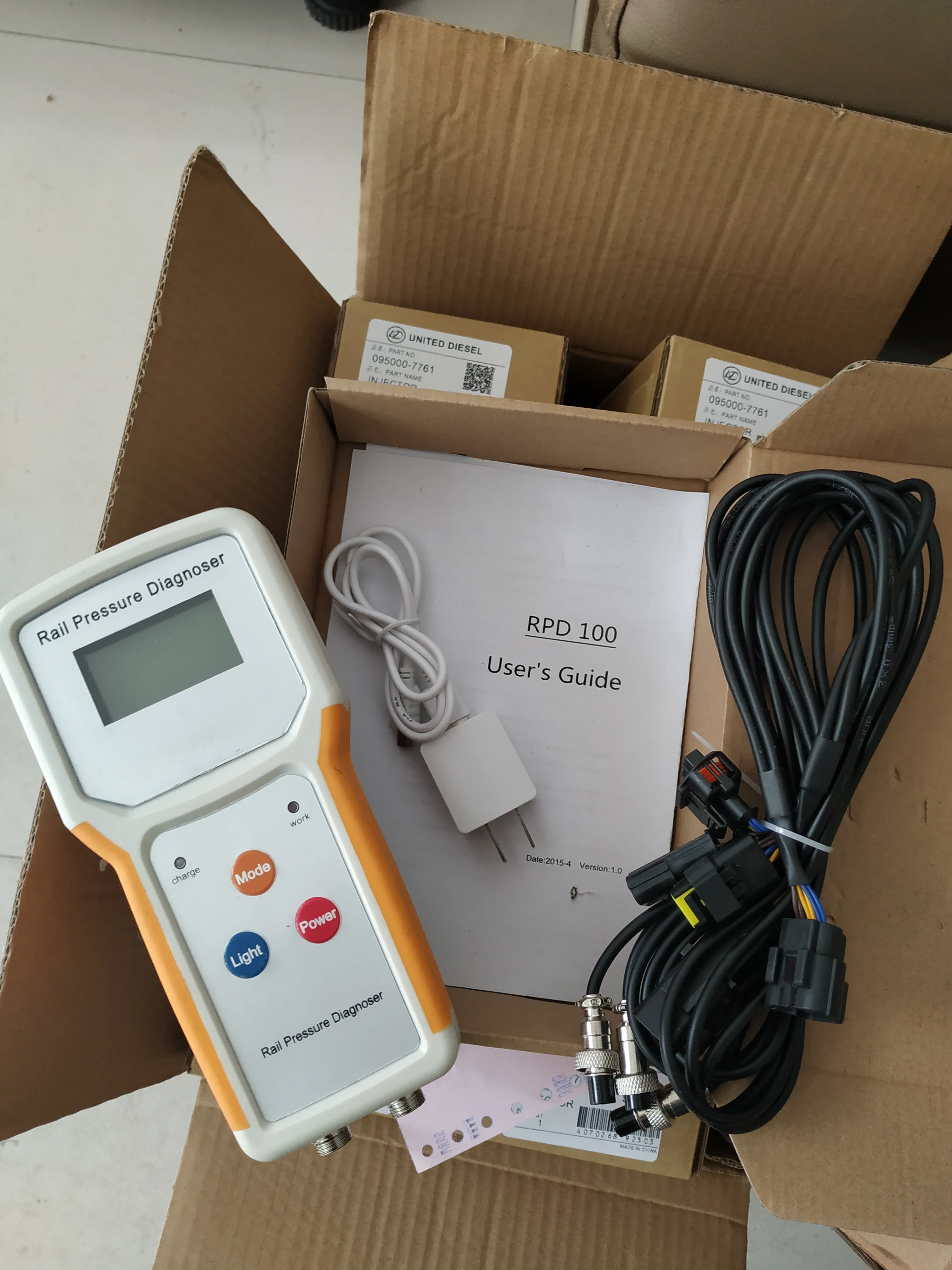 Common rail rail pressure diagnoserforRPD100/CR-A CR pressure sensor tester