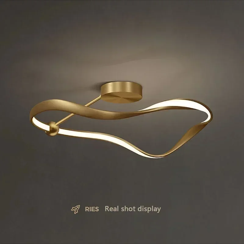 Modern LED Ceiling Light Chandelier Bedroom Living Dining Room Restaurant Nordic Luxury Home Decor