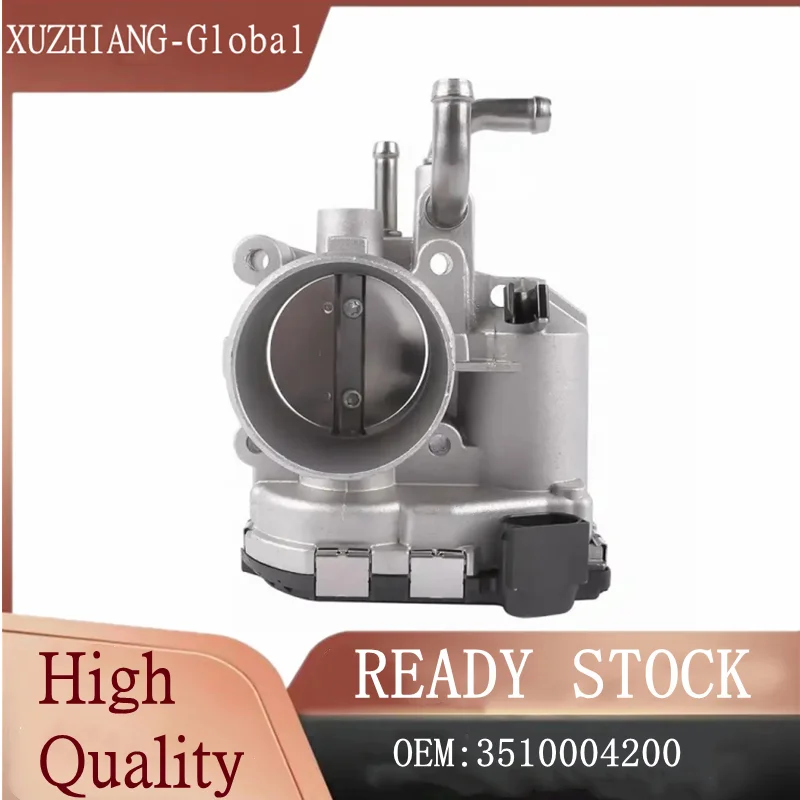 

35100-04200 Throttle Body For Hyundai I10 1.0L Kia Rio 1.2L Petrol 3510004200 35100-04200