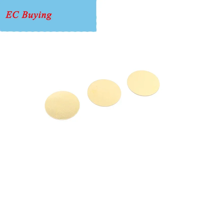 10pcs/lot Diameter 20MM Copper Buzzer Piezoelectric Ceramic Plate Alarm Sounding Ceramic Chip