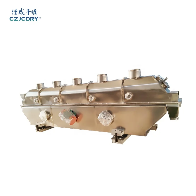 ZLG Vibrating Fluid Bed Dryer For Food Salt Drier