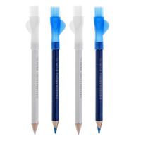 2 Pieces Sewing Mark Pencil with Brushes Tailor Chalk Cutting Chalk Sewing Fabric Pencil for Sewing Marking and Tracing Tool