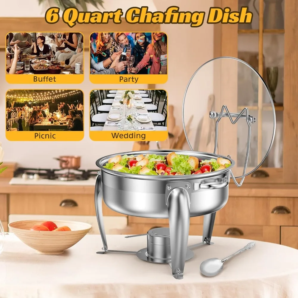 6 Qt Chafing Dish B…