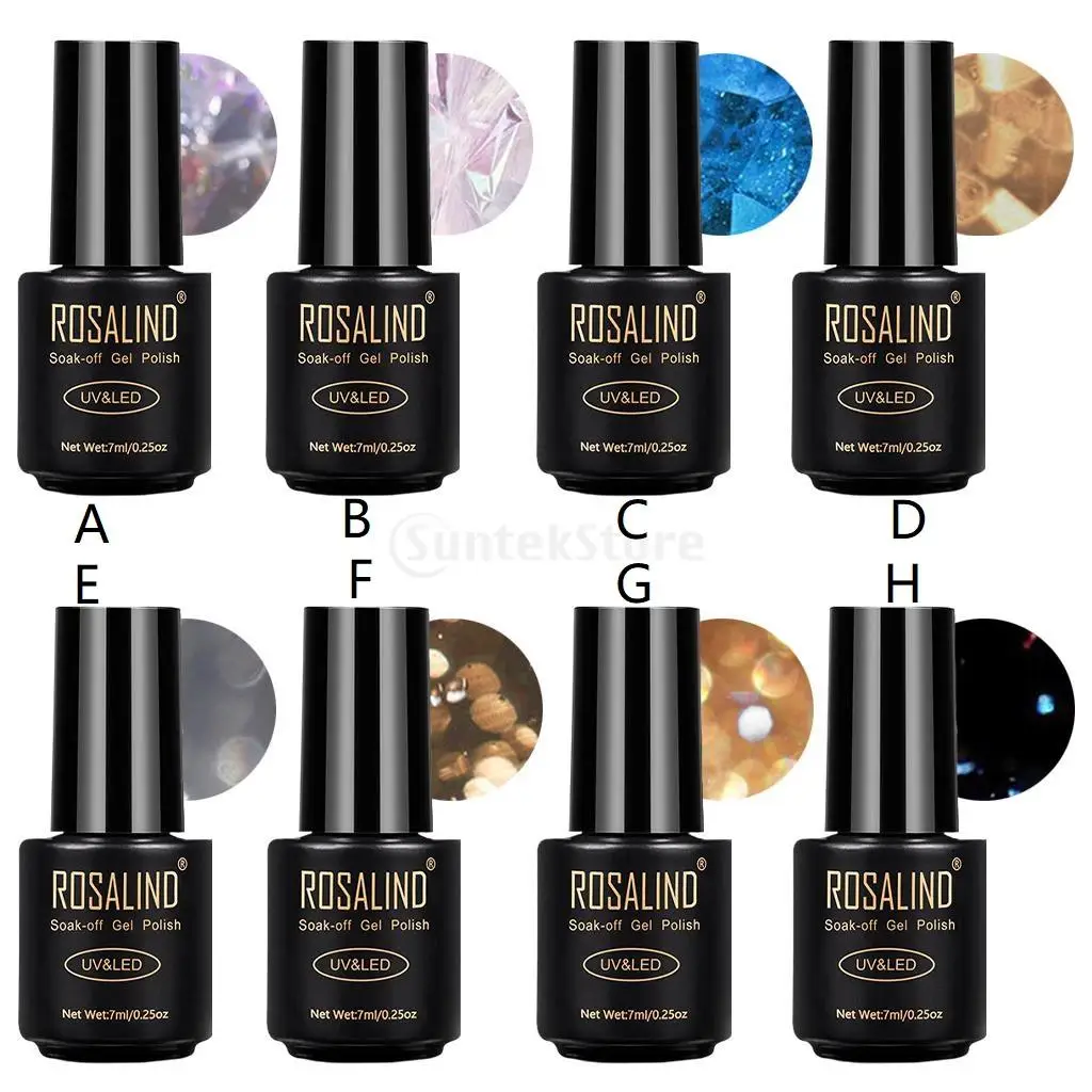 جل طلاء الأظافر اللامع يدوم طويلاً لصالونات المانيكير والمنزل DIY