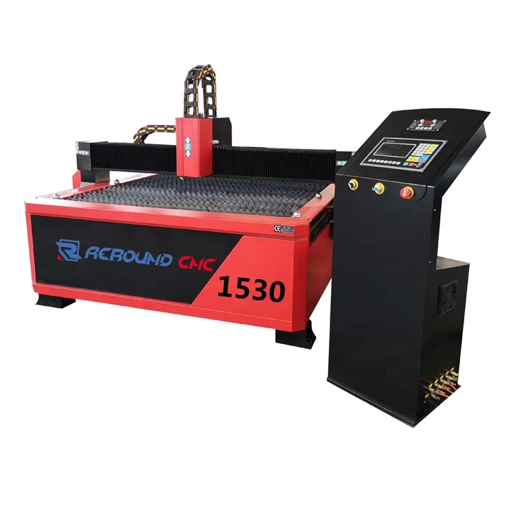 Cortador de plasma CNC de placa de aço de metal grosso de 30 mm e máquina de corte de chama CNC