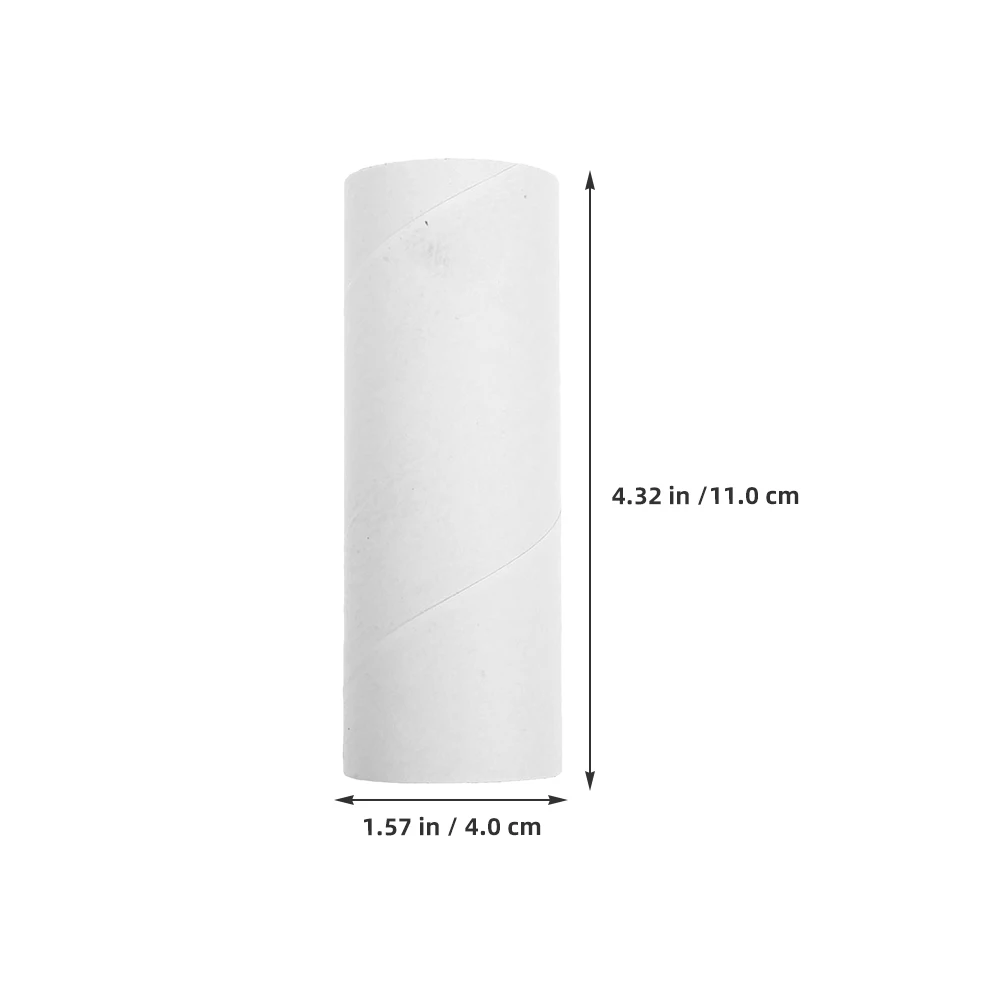 30 tubos de papelão redondos para artesanato, 4.32x1.57 unidades, rolo de papel higiênico diy, artesanato, material escolar para crianças