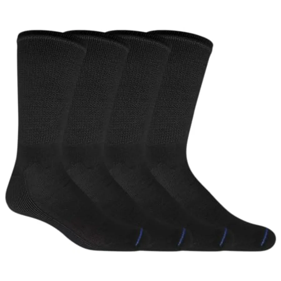 

Men's Diabetes Circulator Socks for Daily Comfort and Health Support 4 and 6 Pair Packs with NonBinding Design and Advanced Moi