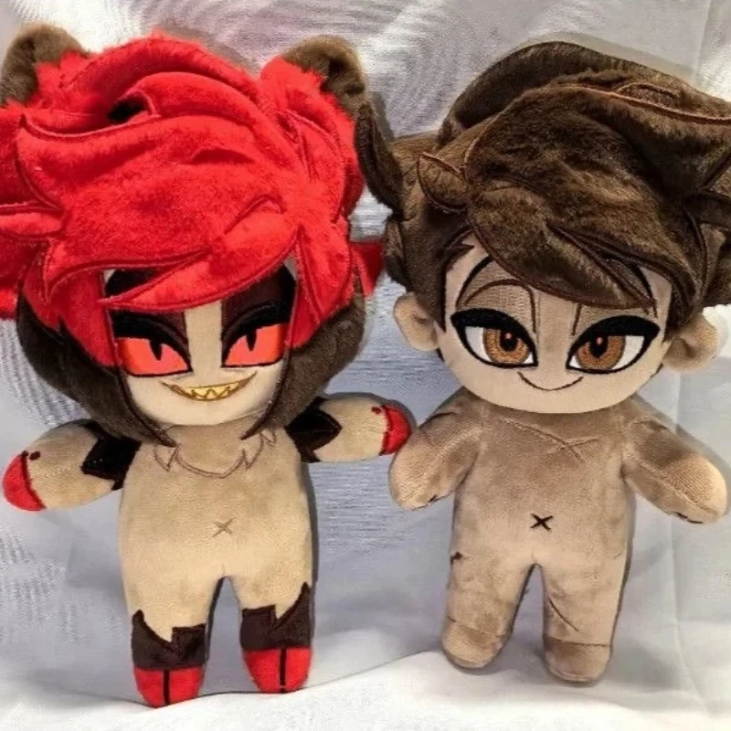 

20 см аниме Hell Hotel Alastor Adam Lute плюшевая кукла тело мультяшная одежда косплей одеваются хлопковые куклы игрушки рождественские подарки для ребенка