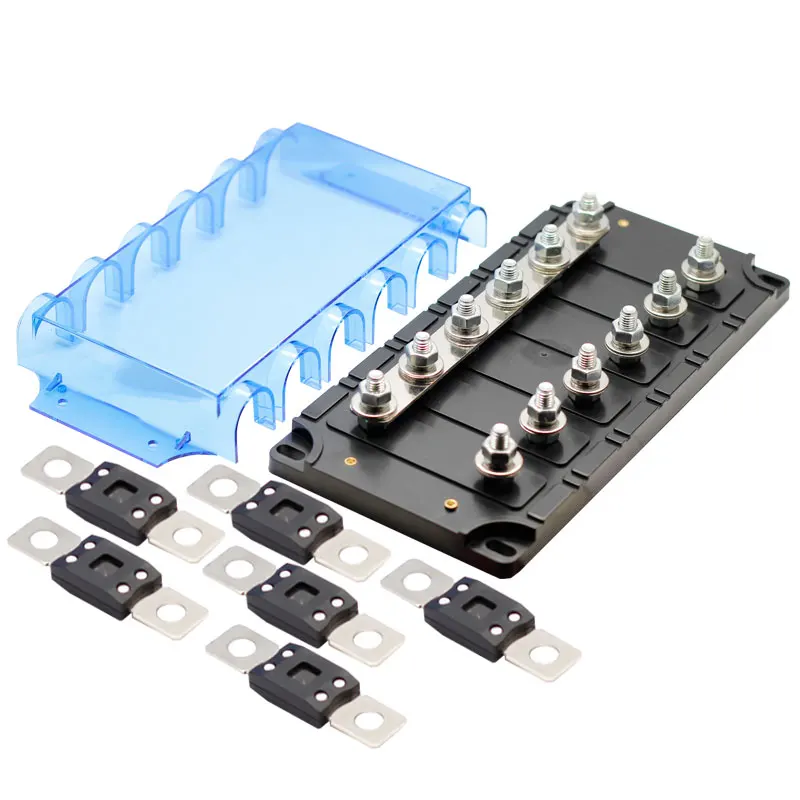 

Waterproof 6 way Car Automotive Auto Bolt down Bolt on Screw Type MIDI ANS Mega ANM ANL Fuse Box Block Holder