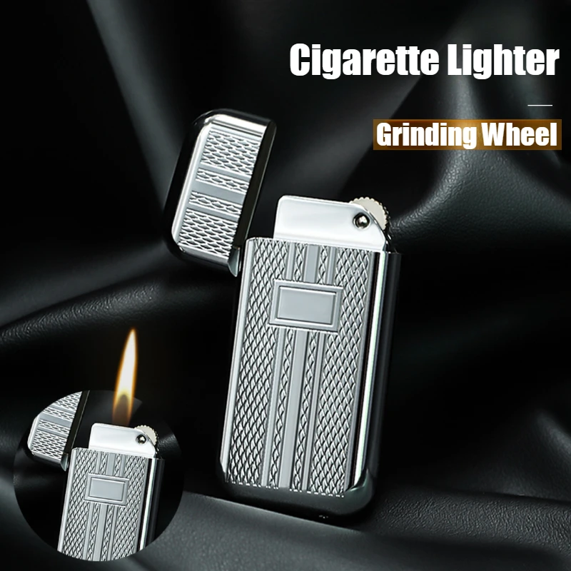 Creative Novelty Personalized Mini Lighter Metal Gift Inflatable Open Flame Cigarette Lighters & Smoking Accessories Butane Fuel