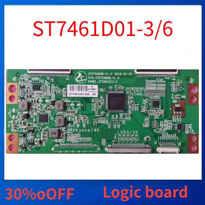 

NEW Upgraded logic board ST675AB5B-V1.1 ST5461D12-2 barcode ST7461D01-3/6 2K Perfect working Fully tested