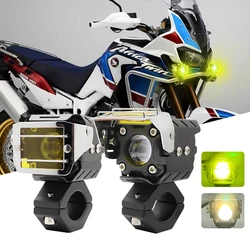 90W Motorcycle LED Fog Lights External Light Spotlights Headlamp for Motorcycle Accessories Auxiliary Headlights Off Road 4x4