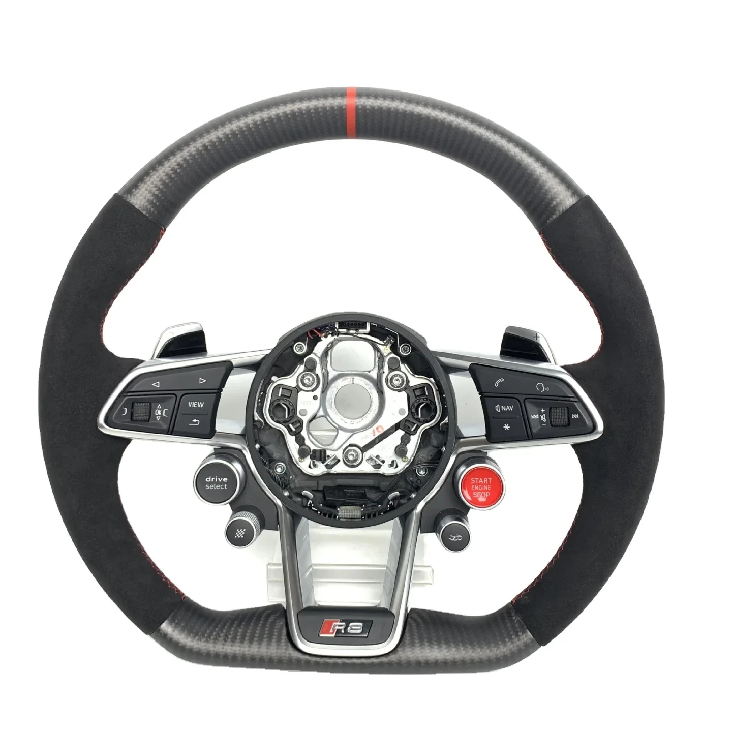 

High Configuration Carbon Fiber Steering Wheel Upgrade and Modification for Audi R8 Car