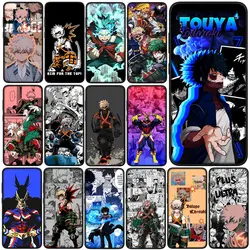 Dabi My Hero Academia Midoriya Izuku Phone Cover Case for Xiaomi Redmi Note 10 12 Pro Max 10A 10C 12C 10X 10S 8T C Soft Casing