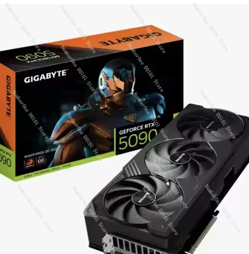 

New Released GeForce RTX 5090 32G PCIE 5.0 GPU 5090 RTX AORUS-MASTER AI Computing Video Cards Graphics Card Gaming