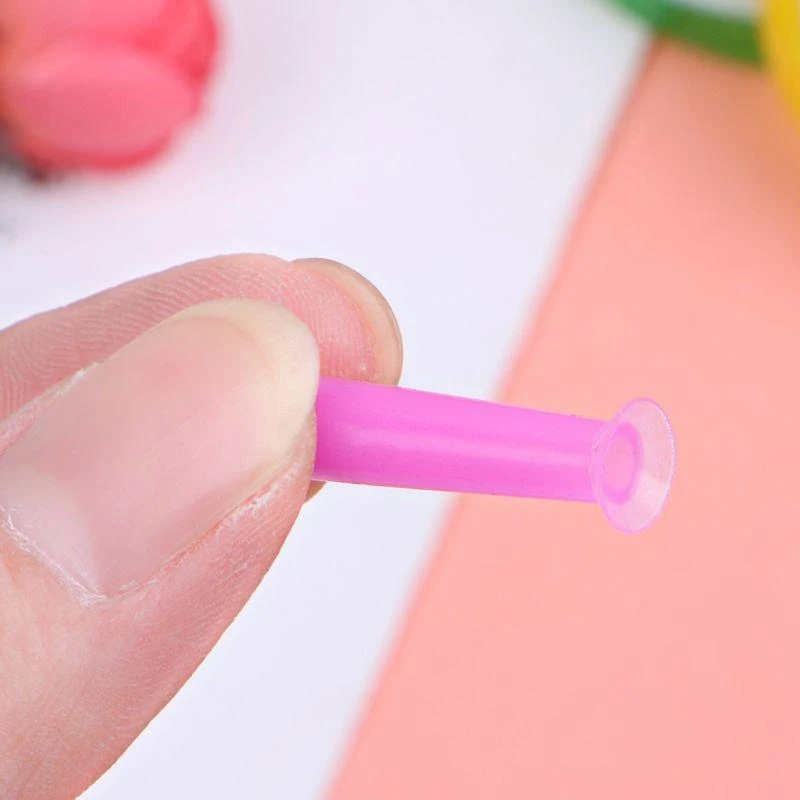 2pcs/set Eye Care Contact Lenses Inserter Remover Silicone Soft Tip Tweezer Stick for Case Wearing Tools Lens Accessorie
