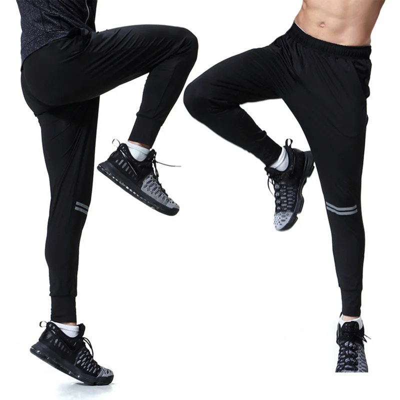 Sports Pants  Black Quick-drying Running Leggings Training Sweat-breaking Fitness Pants