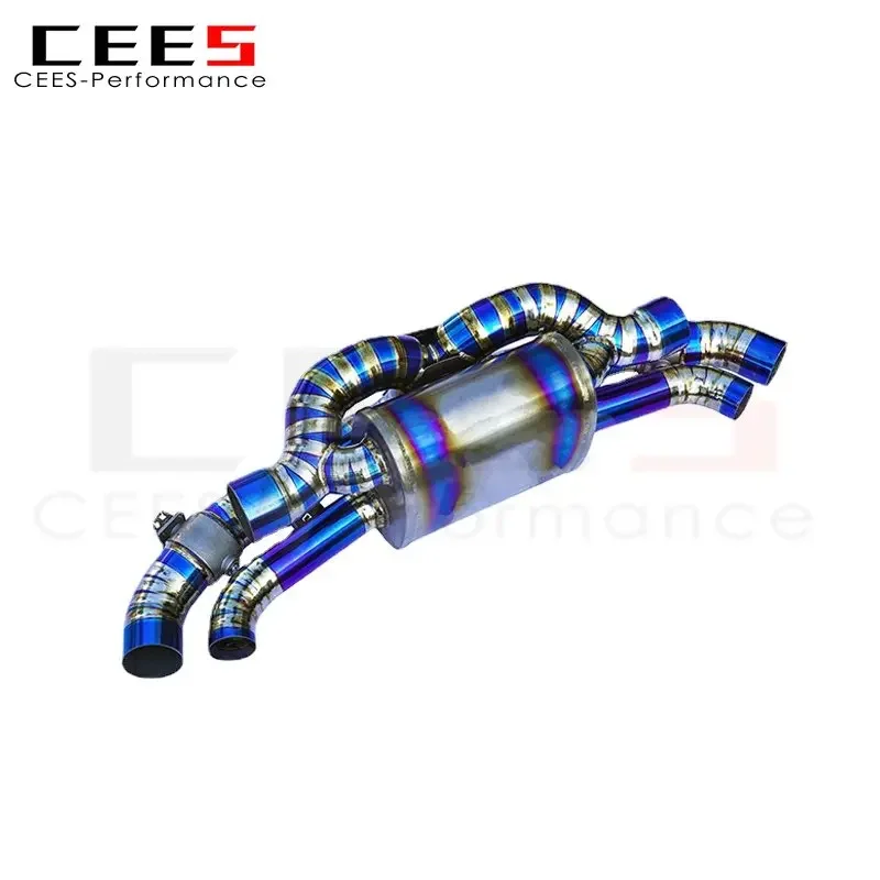 CEES High Performance Catback  Exhaust Pipe Valvetronic Exhaust Muffler Catback for Porsche 911 992 3.0T Carrera S 2019-2021