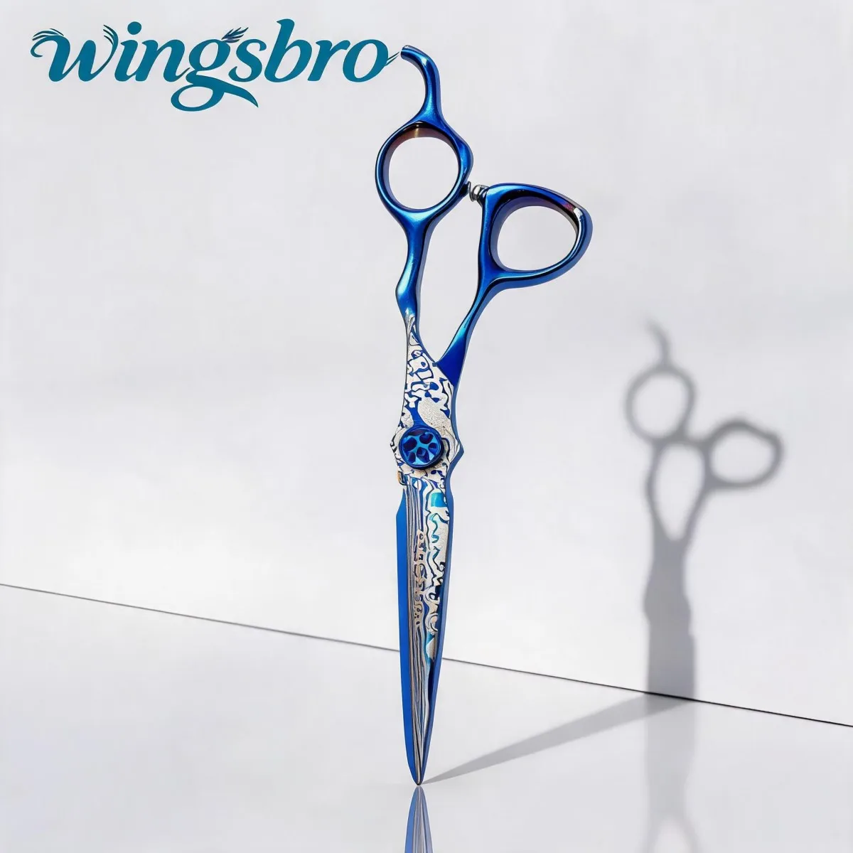 Wingsbro 6.5' Barber's Special Hair Cutting Scissors, Sharp Hairdressing Scissors