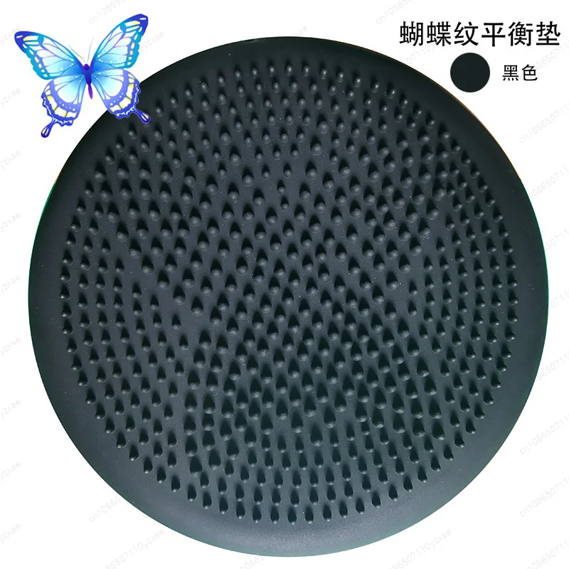 Yoga Balance Disc Massage Nubble Inflatable Stability Pad Ankle Core Trainer Fitness Balance Board for Home Gym