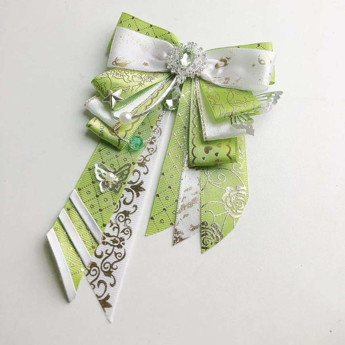 Luxury Ribbon Bowknot,Anime Backpacks Diy Accessories,Lolita Ita Bags Fill Decoration,Kpop Light Stick Bow Ribbon Ornament