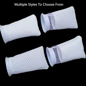 Anti Overflow Aquarium Filter Bag com Frame, espuma de malha lavável e reutilizável, Carpet Sock Bag para peixes, sistema de filtragem marinho, quente 8 principais vendas bolsa aquário - №8