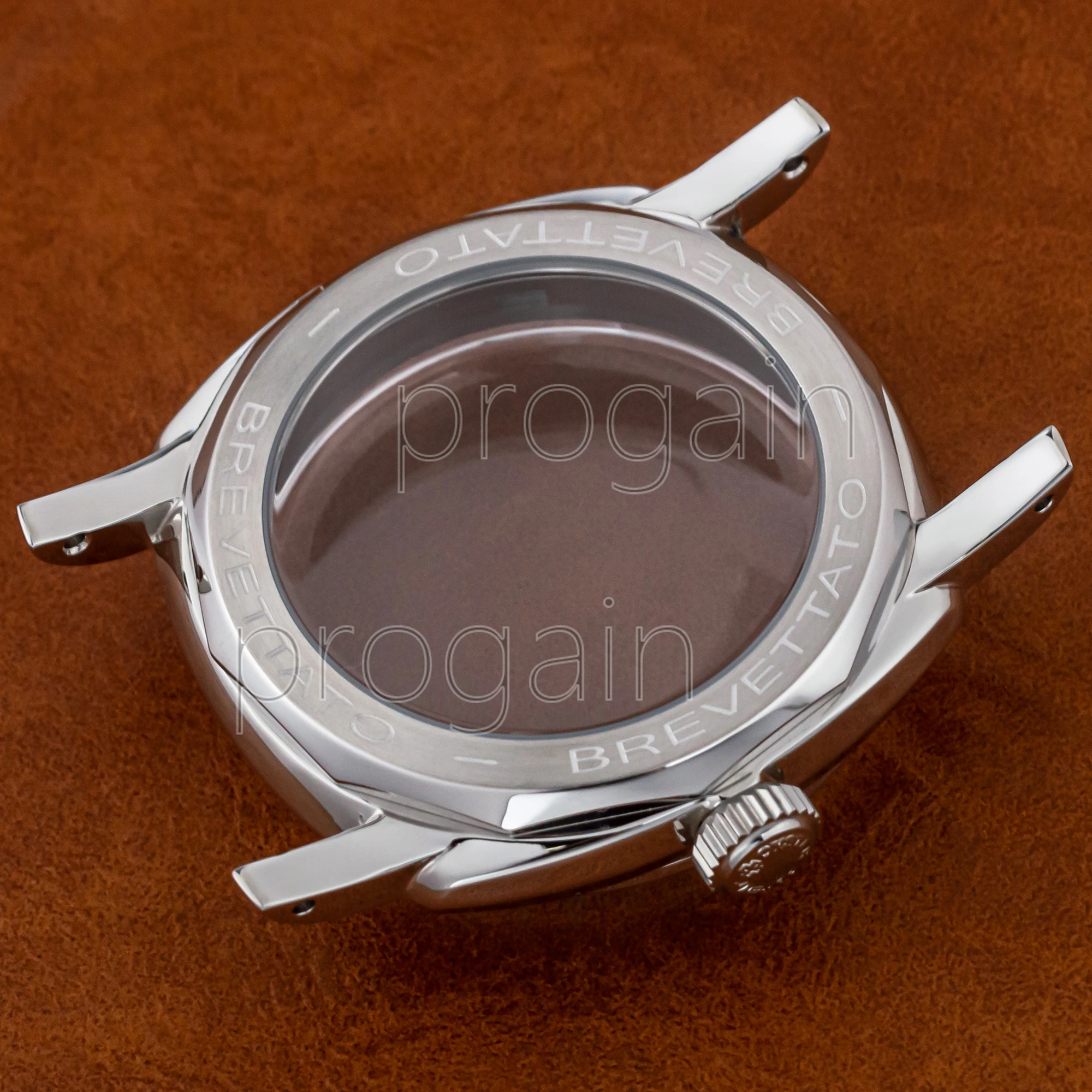 for PAM 6154 Watch Back Cover Vintage 6152 Watch Bottom Stainless Steel Waterproof Watch Back Cover fit 47mm Case Parts