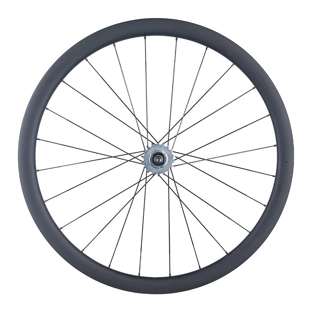 AliExpress NONE 700C Track bike Carbon wheelset fixed gear flip flop 32mm37mm 50mm 60mm 88mm deep 28mm width clincher tubeless bicycle wheelset