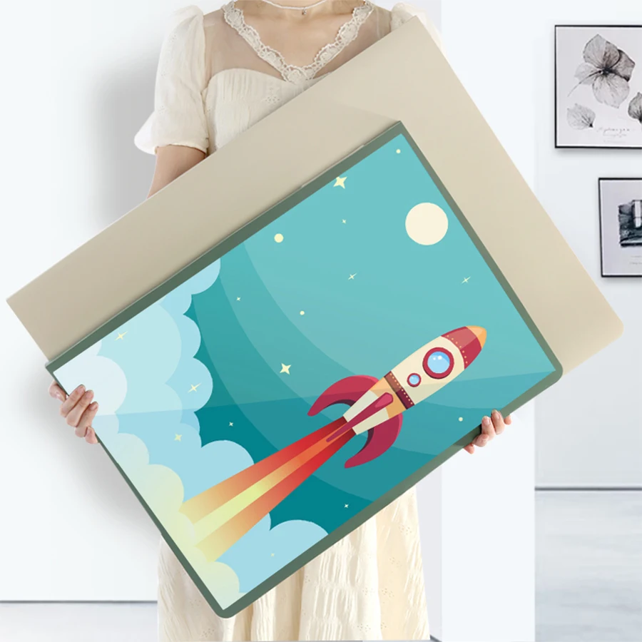 

4K Folder Large Capacity Portfolio for Movie Engineering Posters, 4-Size Transparent Insert Pages Album, Children's Art Paper St