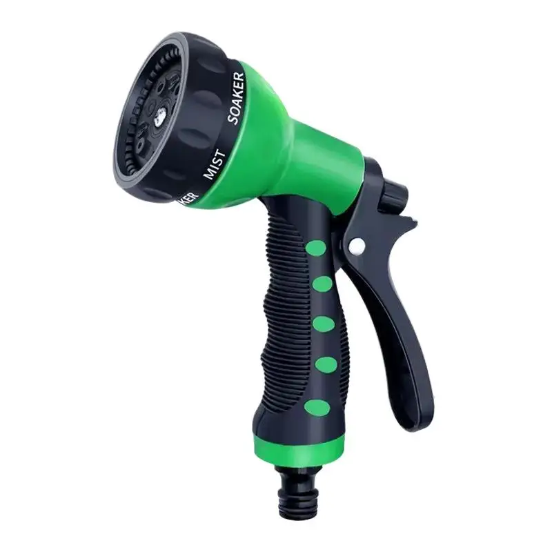 Gartenschlauch-Sprühdüse 7 IN 1, einstellbare Sprühmodi, rutschfester Griff für Rasen, Autowäsche, Gartenbewässerung – Detail 7