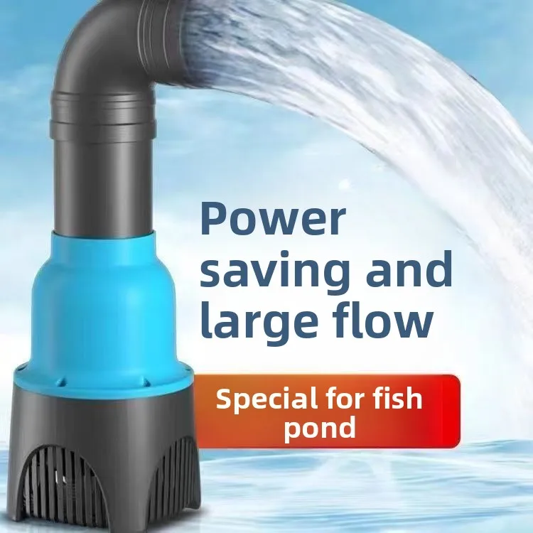 Water Pump Large Flow Fish Pond Pumping Pump Variable Frequency Water Filtration Circulation