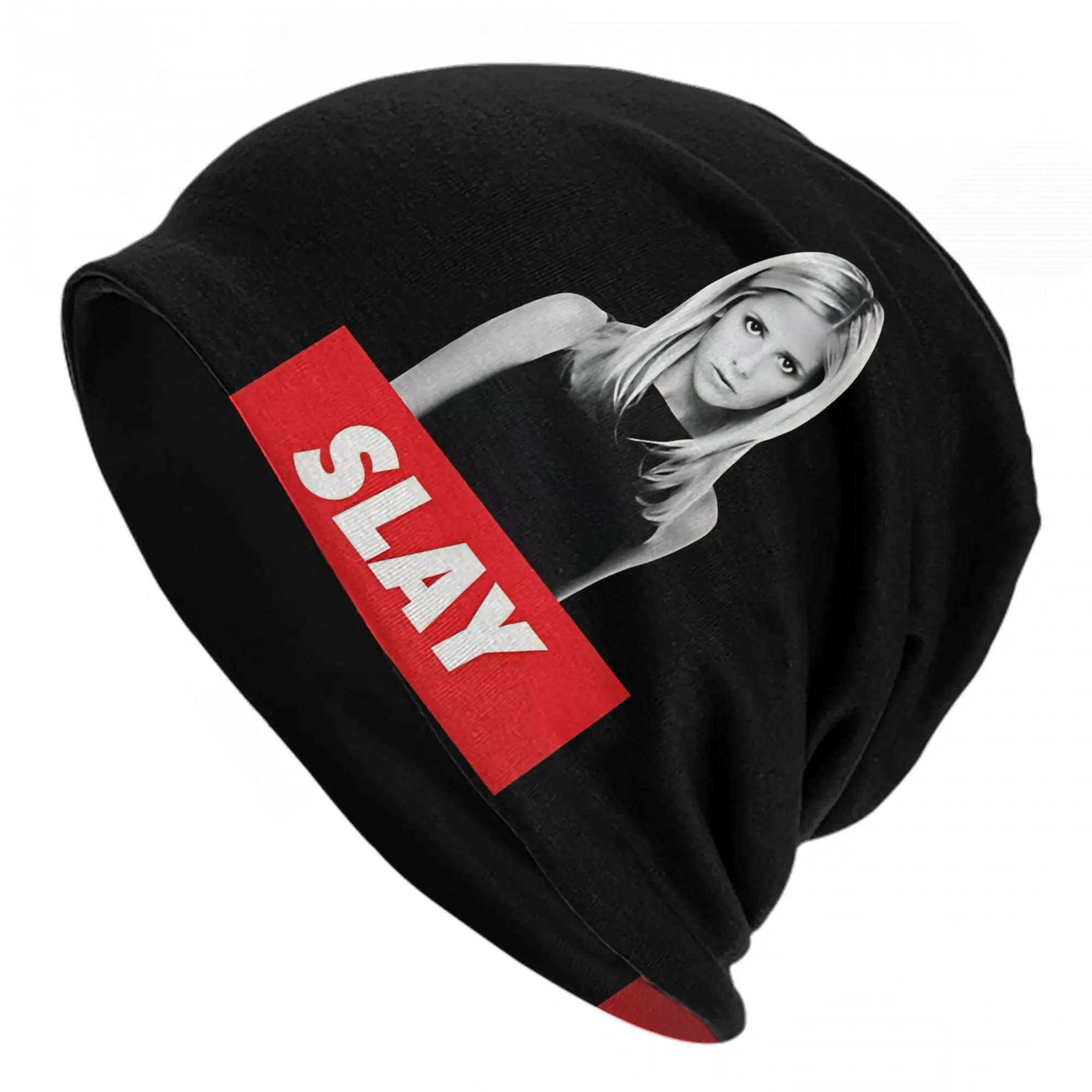 Buffy the Vampire Slayer Skullies Beanies Hat Horror Movie Spring Men Women Street Caps Warm Dual-use Bonnet Hat