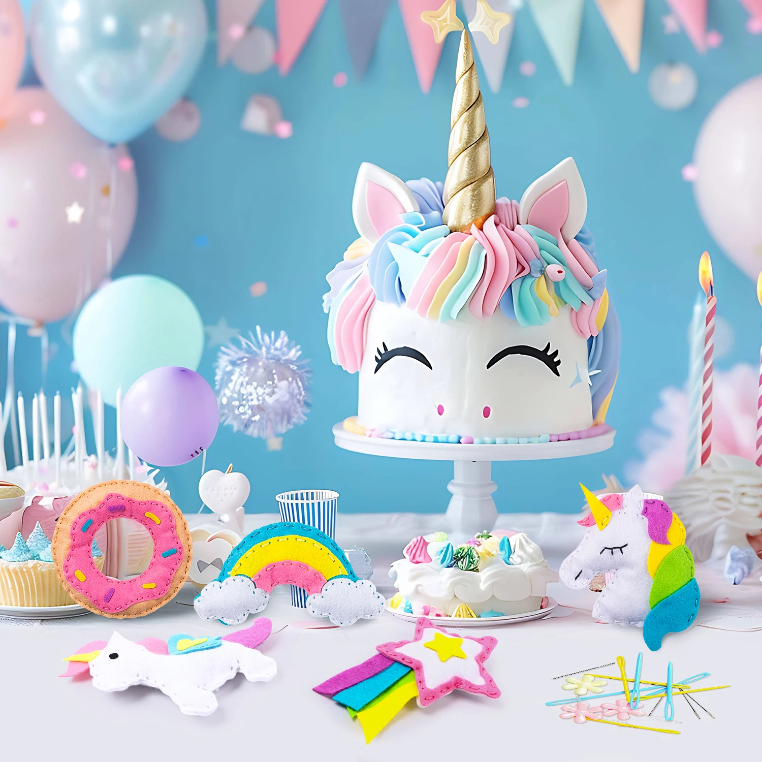 Unicorn Sewing Kit for Kids 6