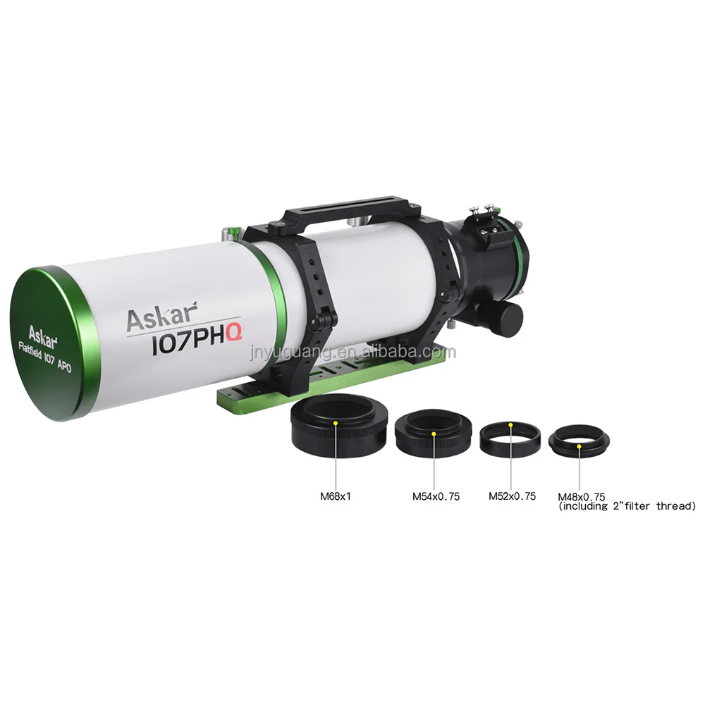 Askar 107PHQ F/7 Astronomical Telescope Long Focus Ratio Flat Field W/ Handle Quadruplet Air-spaced APO (including Two ED Glass)