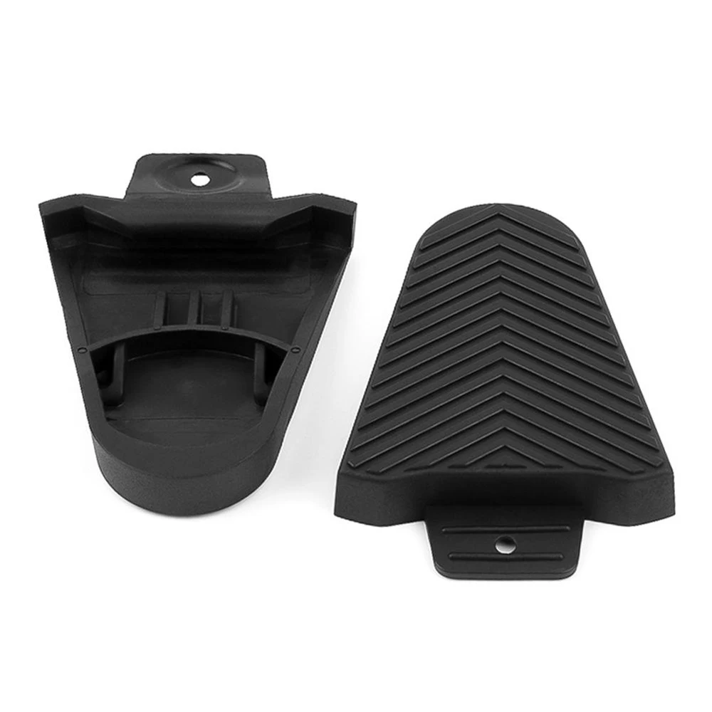 

Riding Shoes Part Rubber Black Quick Release Cycling SPD-SL Cleats Bike Pedal Cleats Cleat Cover Cleat Protective Cover